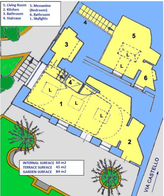 Villa Castello Apartments Capri Eksteriør billede