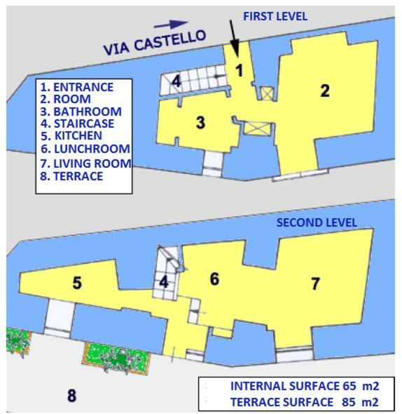 Villa Castello Apartments Capri Eksteriør billede